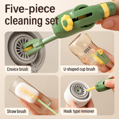 Eco-Friendly 5-in-1 Cup Washing Device