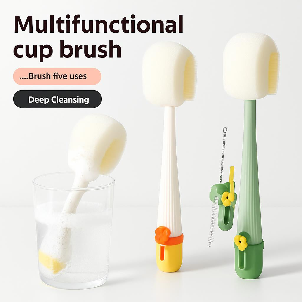 Eco-Friendly 5-in-1 Cup Washing Device