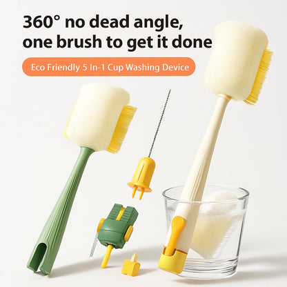 Eco-Friendly 5-in-1 Cup Washing Device