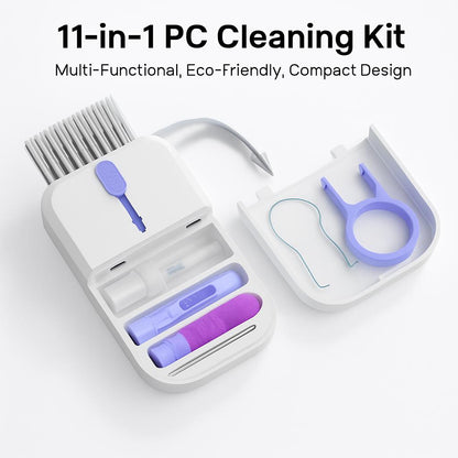 11-in-1 PC Cleaning Kit - Multi-Functional, Eco-Friendly, Compact Design