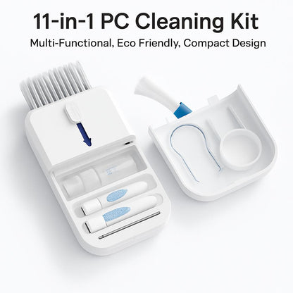 11-in-1 PC Cleaning Kit - Multi-Functional, Eco-Friendly, Compact Design