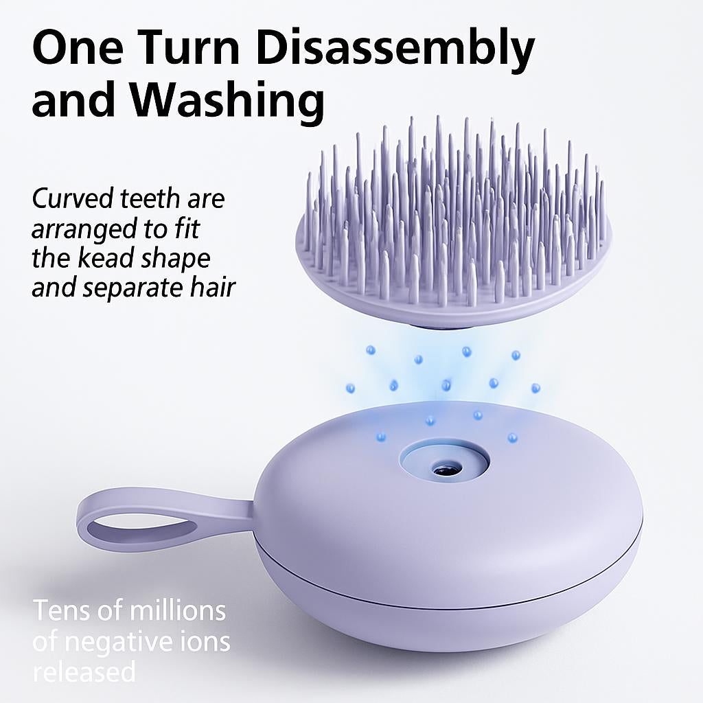 Revitalizing Negative Ion Scalp Massage Comb