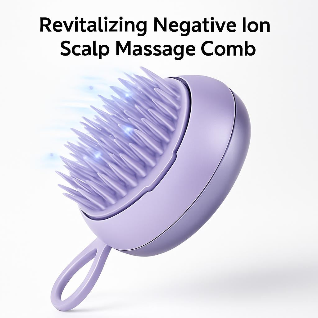 Revitalizing Negative Ion Scalp Massage Comb
