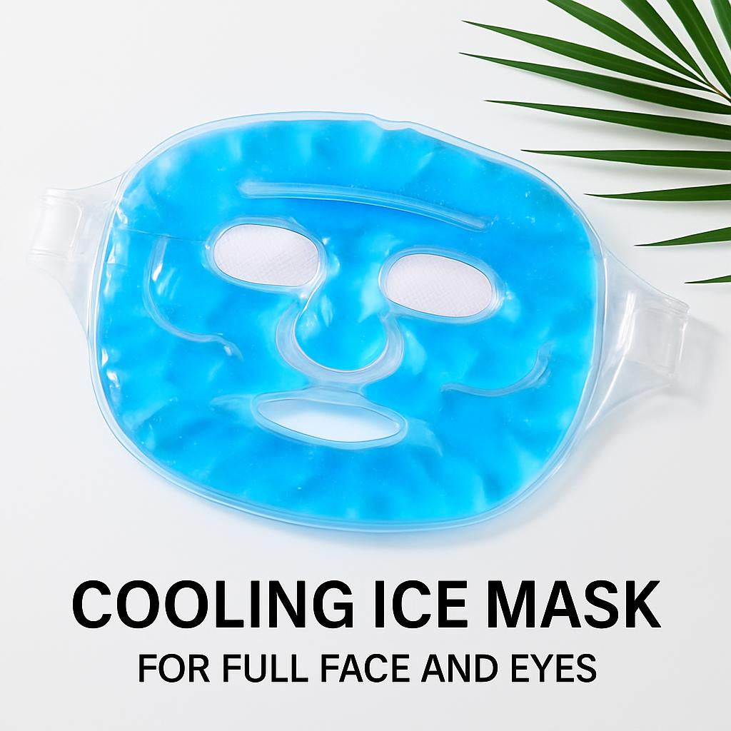 Cooling Ice Mask for Full Face and Eyes