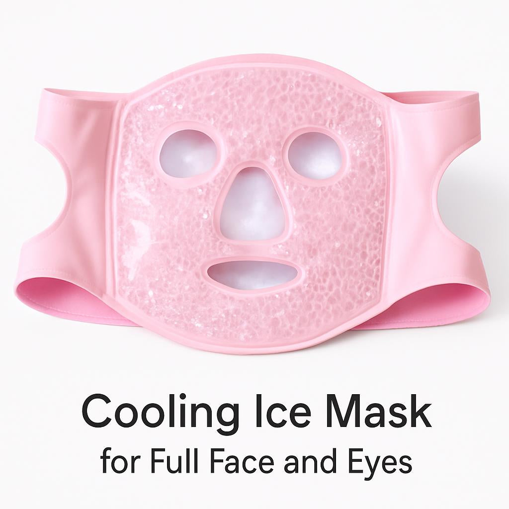 Cooling Ice Mask for Full Face and Eyes