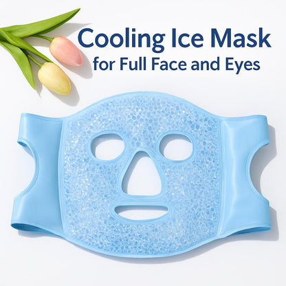 Cooling Ice Mask for Full Face and Eyes