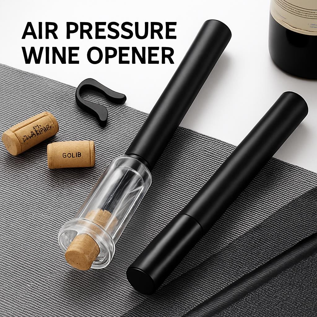 Eco-Friendly Wine Opener and Aerator - Enhance Your Wine Experience