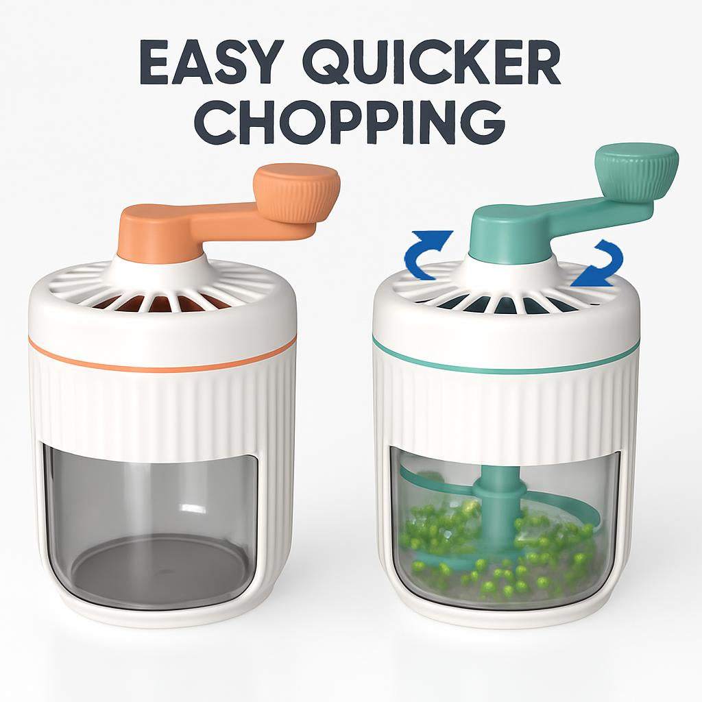 Hand Cranked Ice Shaving Machine for Smoothies