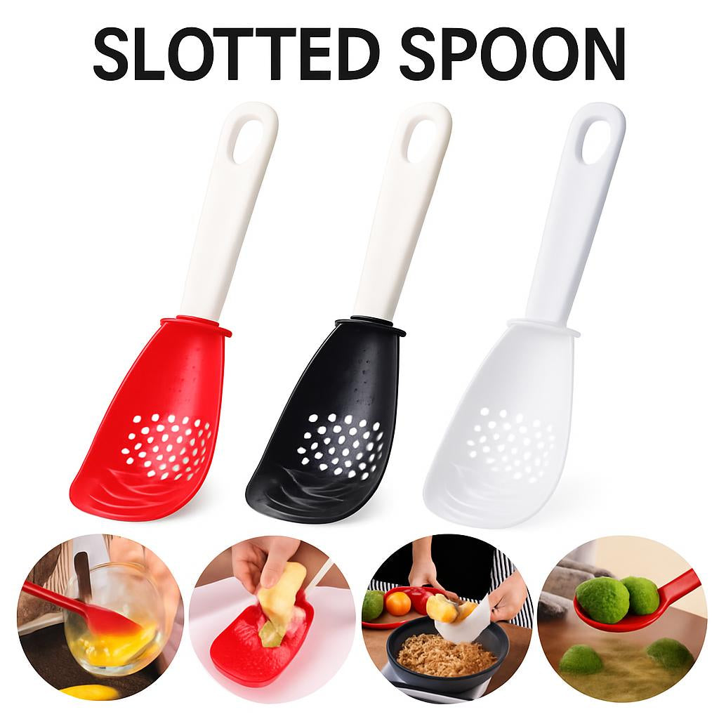 Eco-Friendly Multi-Functional Kitchen Strainer Spoon