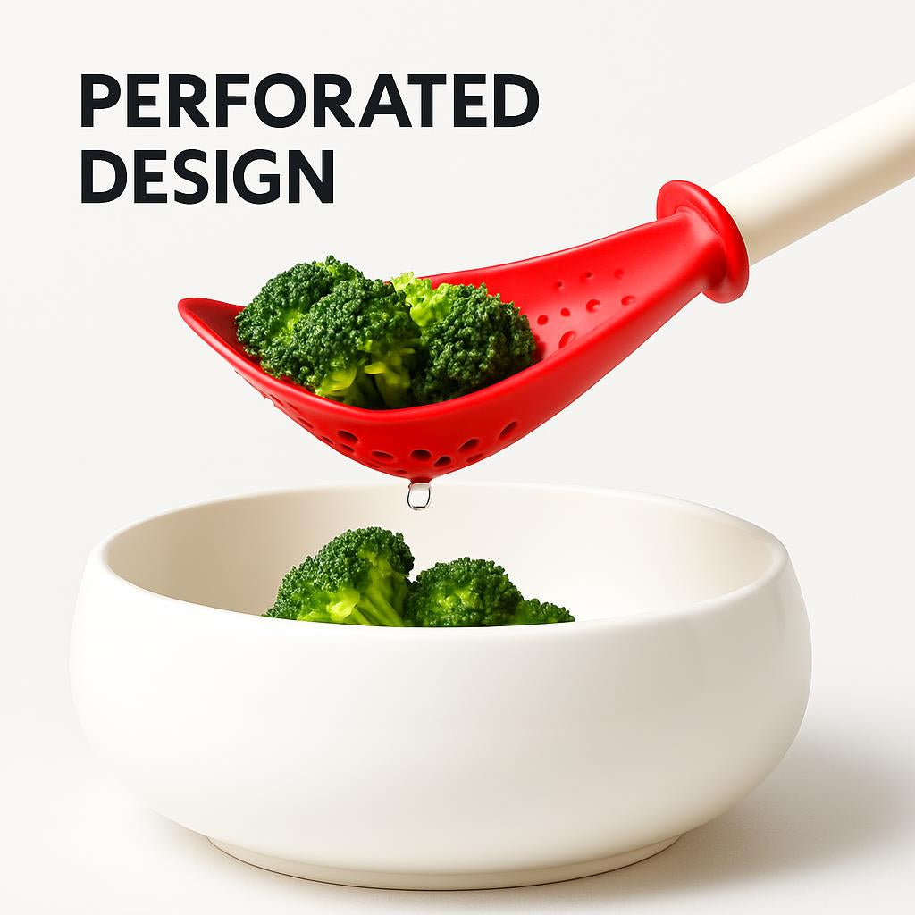 Eco-Friendly Multi-Functional Slotted Spoon