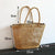 Rahma Straw bag, long shoulder straw bag