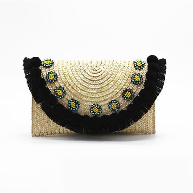 Envelope Straw Bag