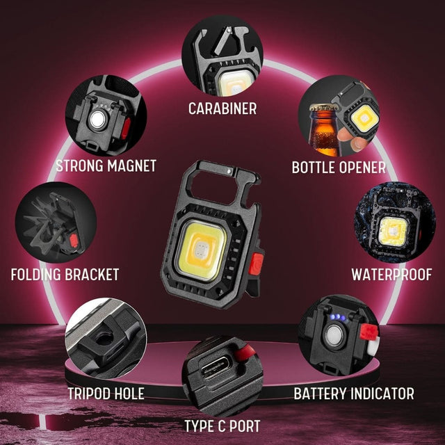 All features of the FlashBeam
