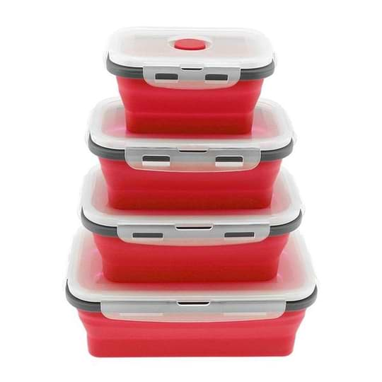 Reusable Folding Lunchbox: Space Saving, Non-toxic, Eco-Friendly – Exult  Planet