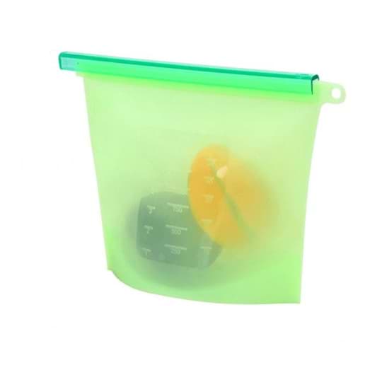 Reusable Silicone Vacuum Bag is the perfect replace,ent of the single-use plastic bag. Eco-friendly, non-toxic, resistant to high and low temperature, can be used for refrigerators and also for microwave or ovens.