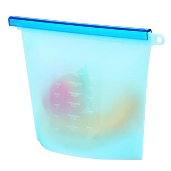 Reusable Silicone Vacuum Bag is the perfect replace,ent of the single-use plastic bag. Eco-friendly, non-toxic, resistant to high and low temperature, can be used for refrigerators and also for microwave or ovens.
