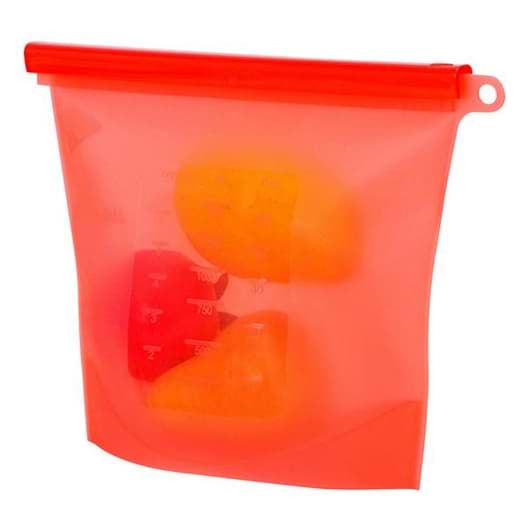 Reusable Silicone Vacuum Bag is the perfect replace,ent of the single-use plastic bag. Eco-friendly, non-toxic, resistant to high and low temperature, can be used for refrigerators and also for microwave or ovens.