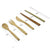 bamboo cutlery set sizes