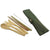 bamboo cutlery set and case