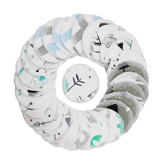 Reusable organic bamboo facial rounds will gently, naturally and effectively remove all your waterproof makeup, being harmless for your skin.