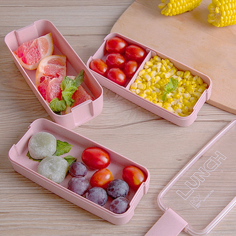 Reusable Wheat Lunch Boxes